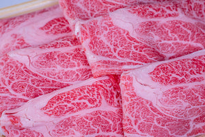 すき焼き、しゃぶしゃぶに！常陸牛肩ロース すき焼き用 500g