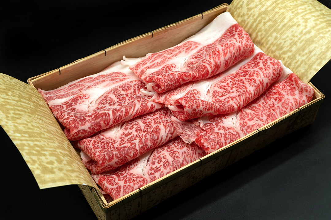 すき焼き、しゃぶしゃぶに！常陸牛肩ロース すき焼き用 500g